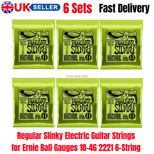 6pack ernie ball regular - 6pack,