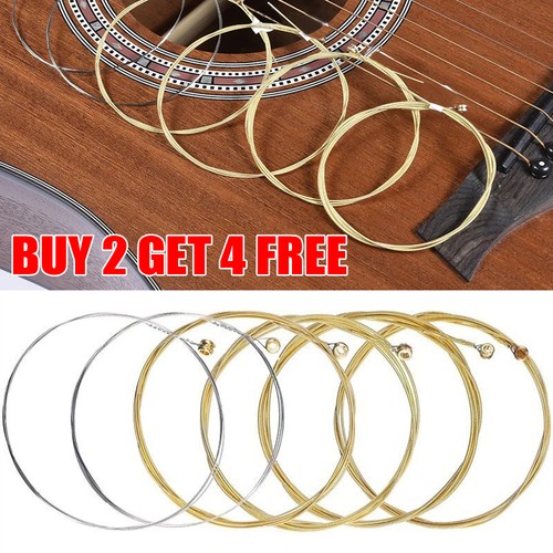 Acoustic guitar strings set - 6x,