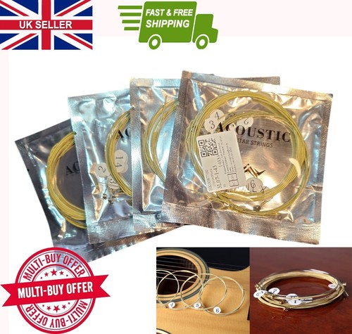 Acoustic guitar strings set - guitar, ✅set