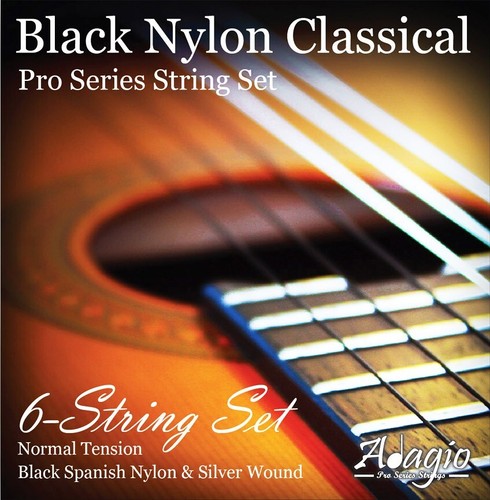 Classical guitar black nylon - guitar,