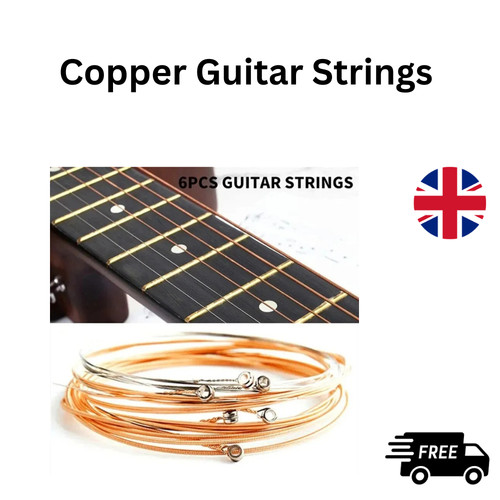Acoustic guitar strings - strings, 6pcs