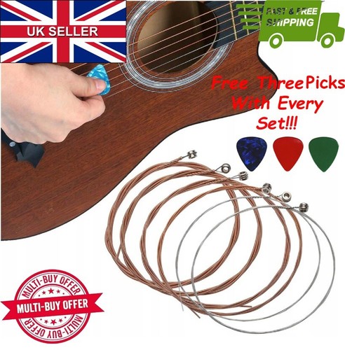 Acoustic guitar strings set - guitar,