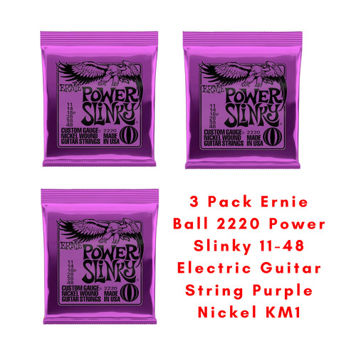 3set ernie ball 2220 - 2220, power