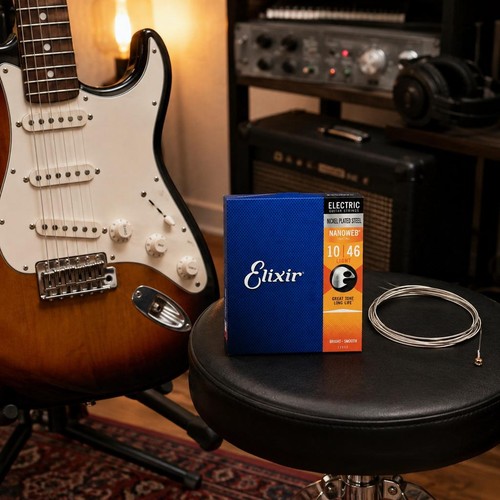 Elixir electric guitar strings - elixir,