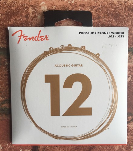 Fender 60l phosphor - 60l, bronze