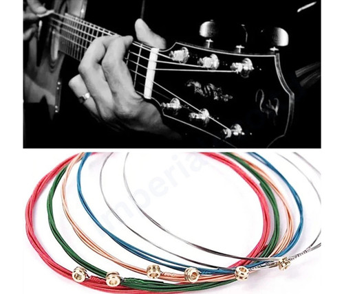 Acoustic guitar strings set - acoustic,