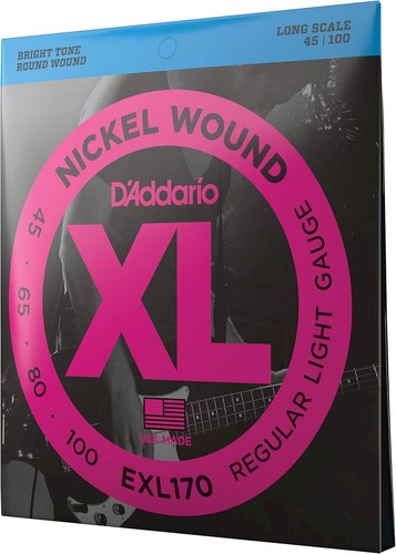 Addario nickel bass - xl,