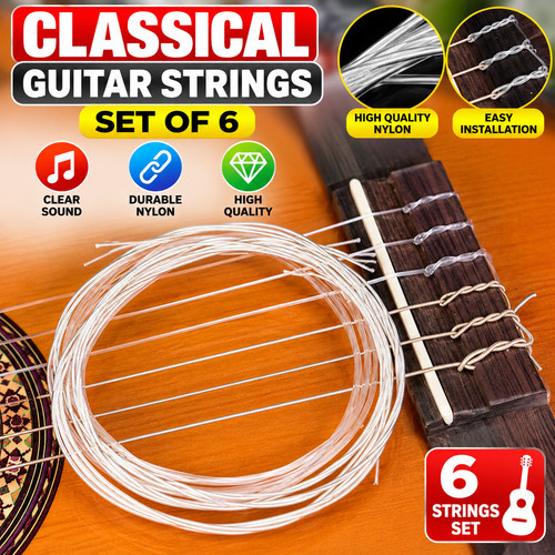 Classical guitar strings set - guitar,