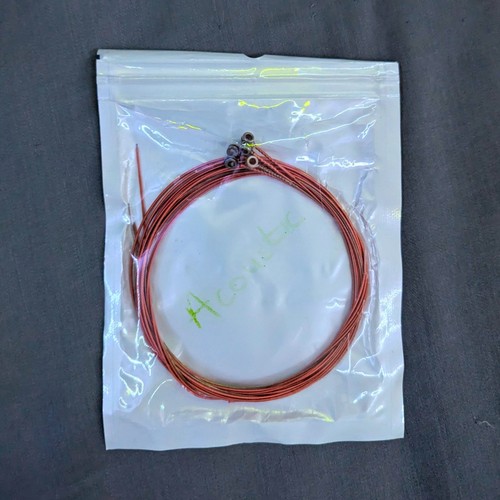 Acoustic guitar strings set - strings,