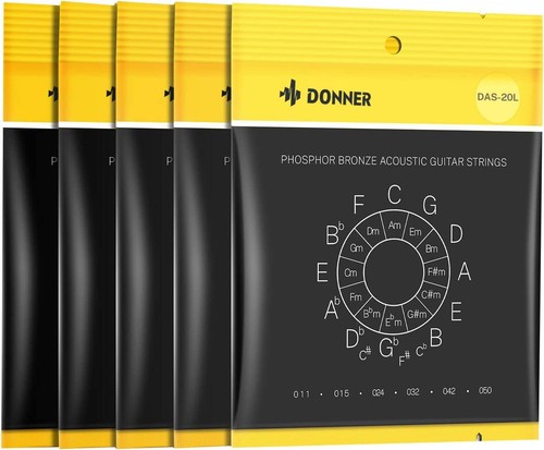 Donner light acoustic guitar - acoustic,