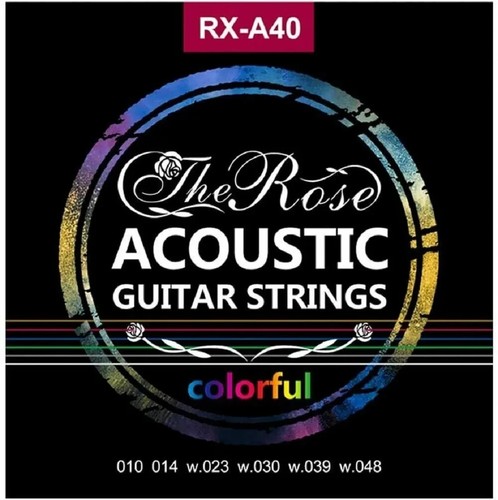 Coloured acoustic guitar - coloured,