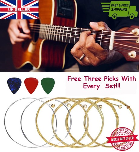 Acoustic guitar strings - strings, ✅set