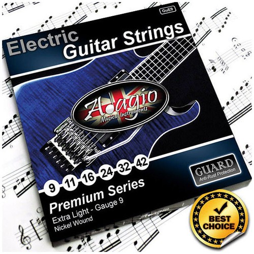 Electric guitar strings set - strings,