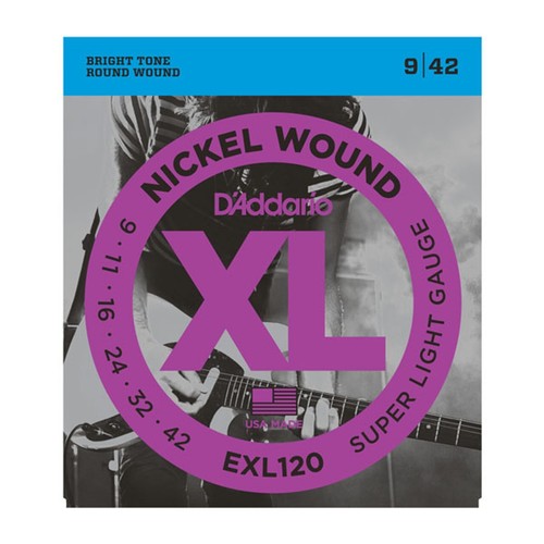 Addario exl120 nickel - d'addario, wound